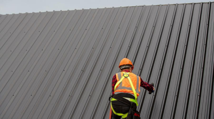 Professional metal roof installation services in Tiffin, IA